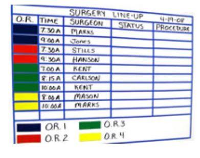 Healthmark Industries Insta Grids Magnetic Labels - Magnetic Insta Grid Panel, 15" x 23", Orange - 851