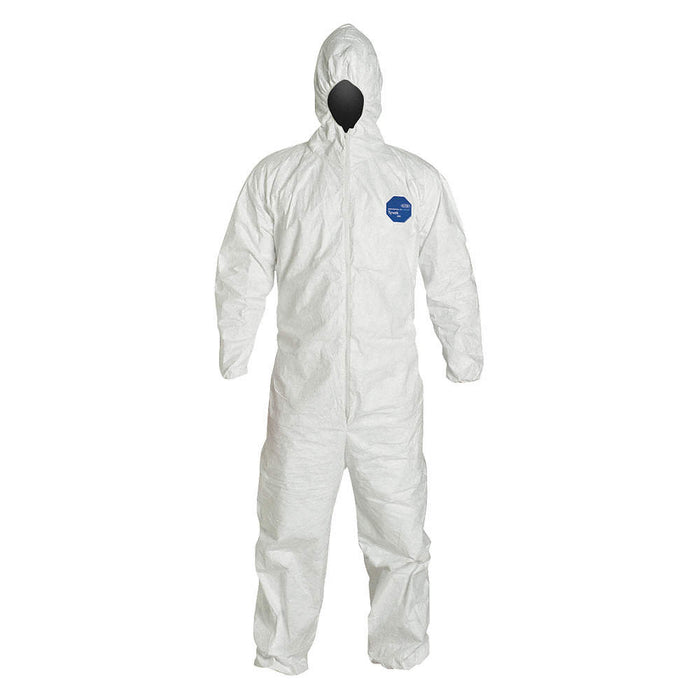 Tyvek 400 Zipper Front Coverall with Hood