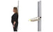 Health O Meter Professional Height Rods - High-Strength Polymer Wall-Mounted Height Rod, 55" - 205HR