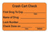 Crash Cart Check Labels