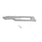 Havels Inc Halves Carbon Steel Surgical Scalpel Blades - BLADE, SURG, STERILE, STAINLESS, STEEL, #15 - FSC15