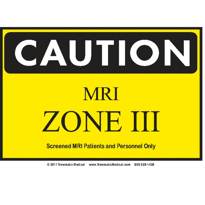 MRI Zone Signs