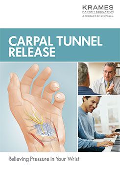 Krames Communications Brochure Informational Carpal Tunnel Ea