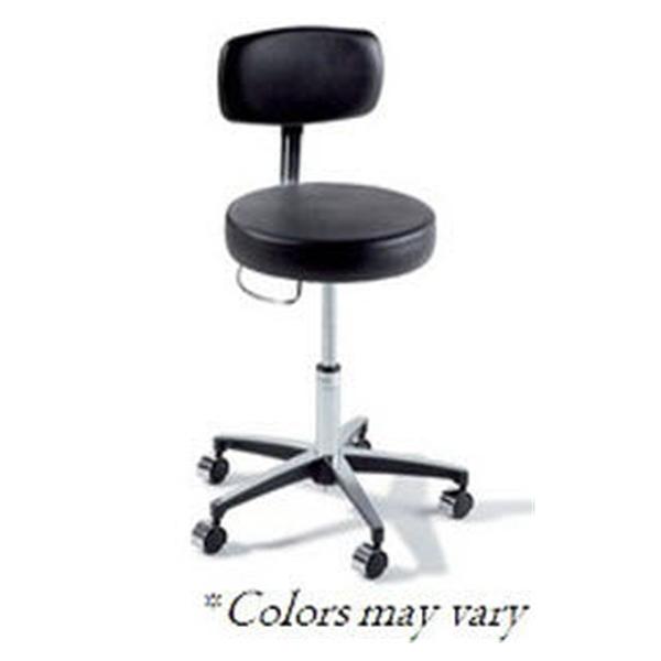 Midmark oration Stool Exam Ritter Classic Series Navy Blue 5 Lg/Gld Backrest 1/EA