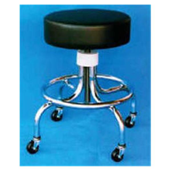 Techno-Aide Stool Exam Black 4 Leg Ea