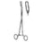 BR Surgical Forcep Tissue Javerts 9-1/2" Curved Stainless Steel Ea