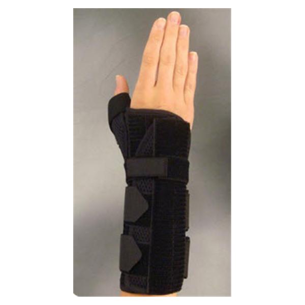 Bird & Cronin Brace Thumb Spica Adult Wrist/Thumb Black Left Ea