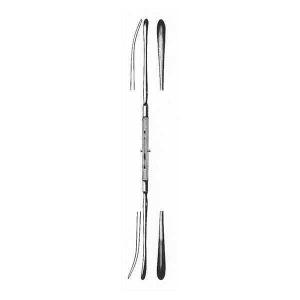 BR Surgical Dissector Dura Davis 9-3/4" Stainless Steel Ea