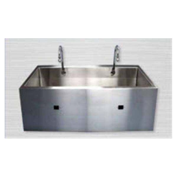 Mac Medical Sink Scrub 47x27.5" #4 Finish Sloping Basin Ea