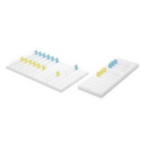 Phlebotic Microscope Slide Holder White 11-3/4x7x1" Ea