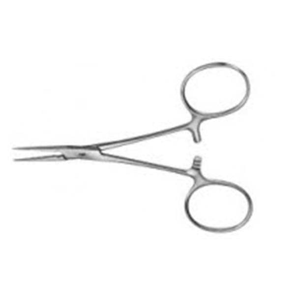 Aesculap  Forcep Hemostatic Hartman-Mosquito 4" Curved 1x2 Teeth SS Ea