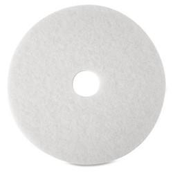 3M Healthcare Niagra Cleaning Floor Pads - Niagra Cleaning Floor Pad, White, Polish, 4100N, 20" - 70071165768