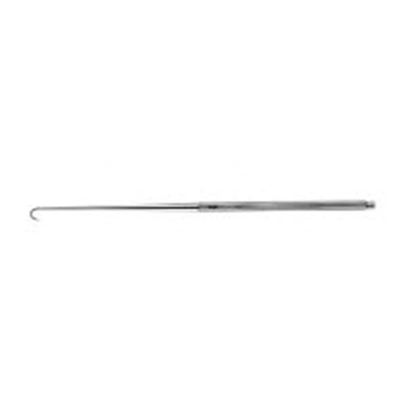 Aesculap  Hook Skin Joseph 6-1/2" 10mm Bent Tip 2Prng Stainless Steel Ea