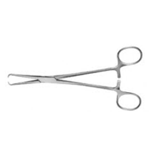 Aesculap  Forcep Tenaculum Pozzi 7" Straight 1x1 Teeth Stainless Steel Ea