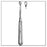 Sklar Instruments Curette Dermal Piffard 6" #1 3mm Oval Tip Stainless Steel Ea