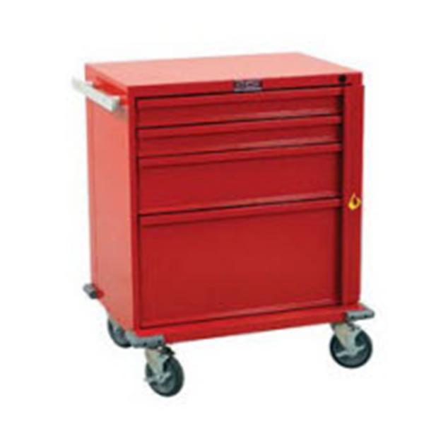 Harloff Manufacturing Cart Crash V-Series 22x29-1/2x34" 4-5" Casters Specify Color Ea