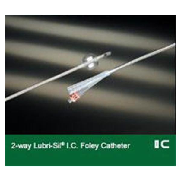 Bard Medical Division Catheter Foley Lubri-Sil 22Fr 5cc Std Rnd Tp Ct 2Wy 12/Ca