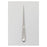 BR Surgical Curette Bone Bruns 9" #000 Oval Cup Tip Angled Stainless Steel Ea