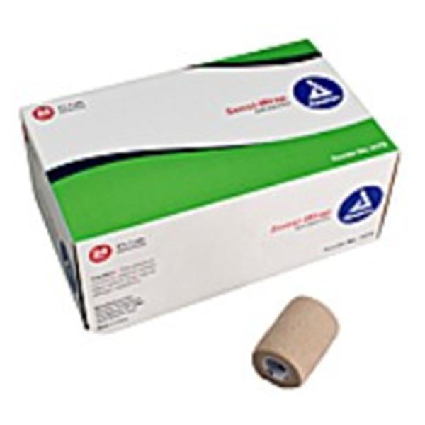 Dynarex oration Bandage Sensi-Wrap Elastic 3"x5yd LF Tan 24/Ca (3173)