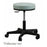 Oakworks Stool Exam Premium Pewter 5 Leg/Casters Backless Ea