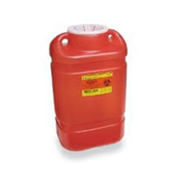 Becton-Dickinson Collector Sharps 5gal 1 Piece/X-Large Screw Cap Red 8/Ca