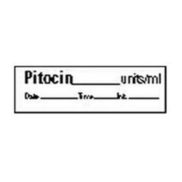 TimeMed a Div of PDC Tape Pitocin Anesthesia 1/2x500" Removable White 500/Rl