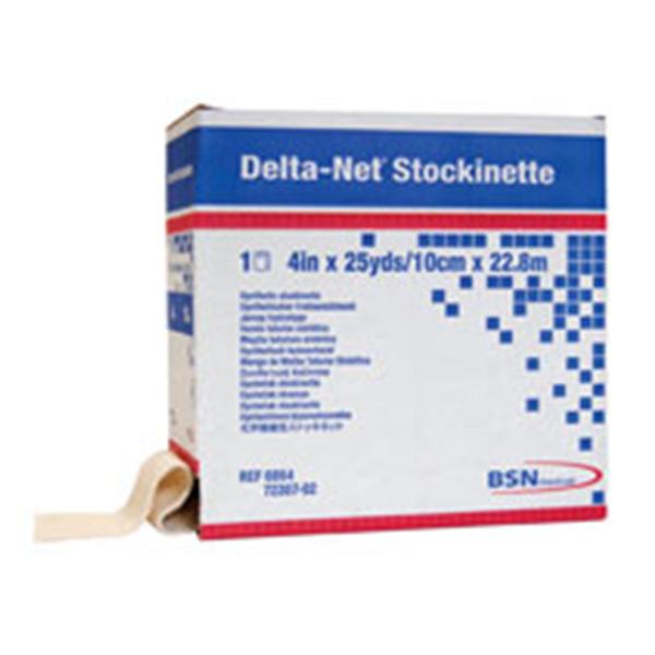 BSN Medical Stockinette Orthopedic Delta-Net Synth 6"x25yd Blk LF NS 1Rl/Ca