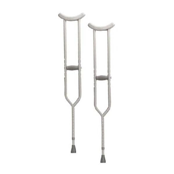 Drive Medical Designs Crutch Bariatric Steel 47-55" Adult 1Pr/Ca