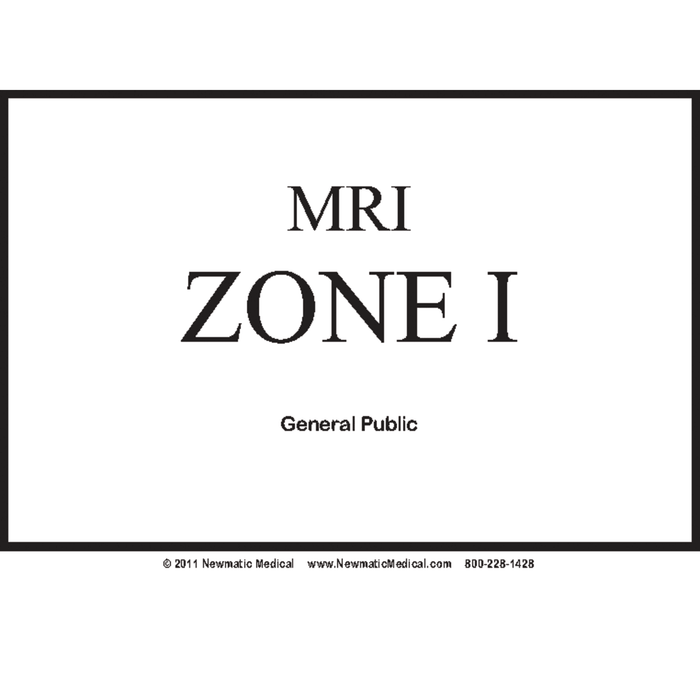 MRI Zone Signs