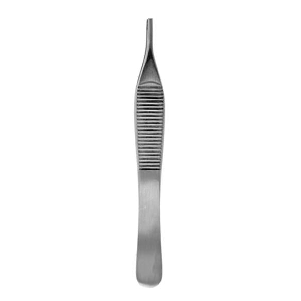 BR Surgical Forcep Tissue Adson 4-3/4" Ty Pltfrm 1x2Tth Lightweight SS Ea