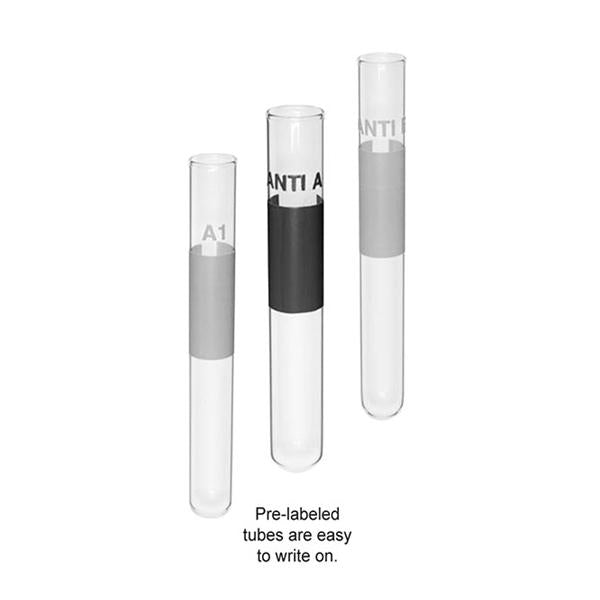 Kimble Chase Life Science Mark-M Blood Typing Test Tube Boro Gls 5mL 12x75 1000/Ca (60B12BZ1)