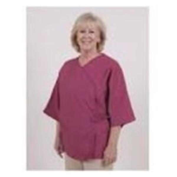 Encompass Group Jacket Mammogram Polyester / Cotton Womens Wild Plum 60x29.5 Ea