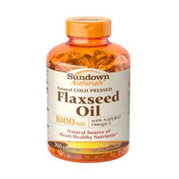 US Nutrition  Flaxseed Oil Supplement Softgels 1000mg 100/Bt