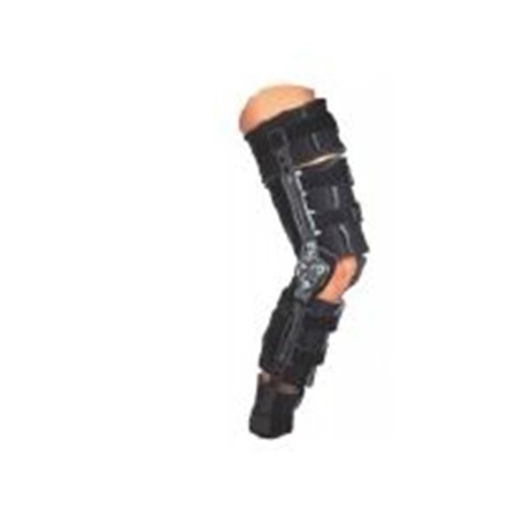 DJO Brace Enhanced TROM Adult Standard Knee Aluminum/Plastic Black Ea