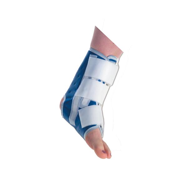 Zimmer Brace Deluxe Adult Ankle Neo White/Blue Size Small Universal Ea