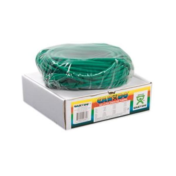 Fabrication Enterprises Tubing Exercise CanDo 100' Green Medium Rubber 100'/Bx