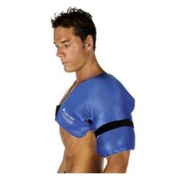 Southwest Technologies Wrap Hot/Cold Therapy Elasto-Gel Shoulder Lycr Blu Sz Lg/XL Ea