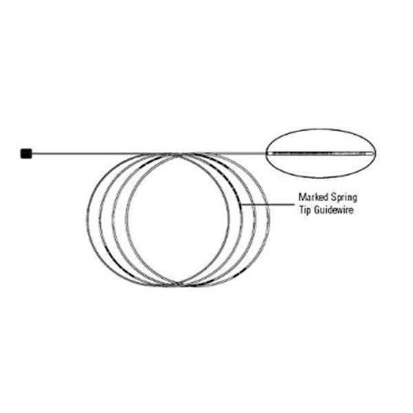 Conmed oration Guidewire Marked Spring Tip 230cm 2/Ca