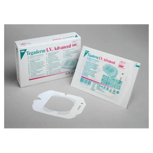 3M Medical Products Dressing IV Tegaderm Advanced Fm 4x4.75 Adhs Trans LF 200/Ca