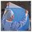 O & M Halyard Wrap CSR Kimguard 26 in x 36 in White / Blue Latex Free 144/Ca