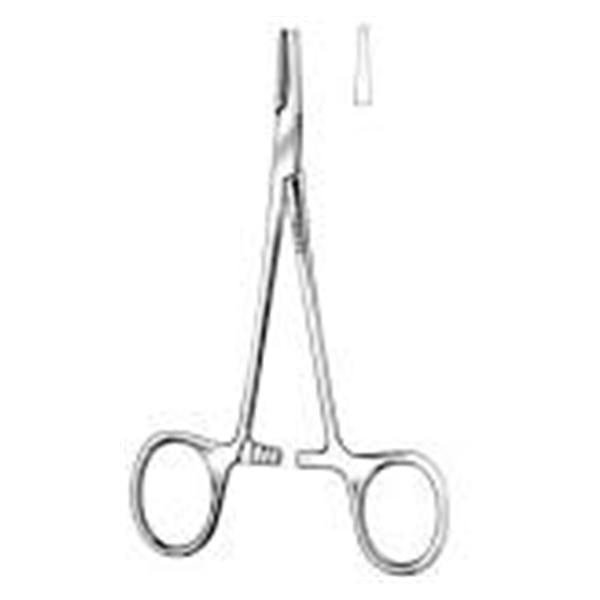 BR Surgical Holder Needle Halsey 5" Serrated Jaw Stainless Steel Ea (BR24-14013)