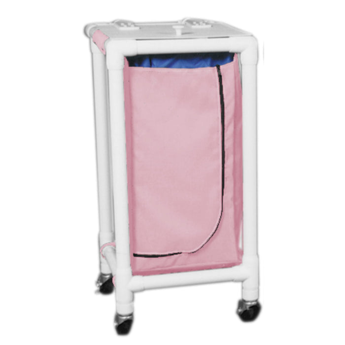 Regular Capacity Single PVC Hamper Carts