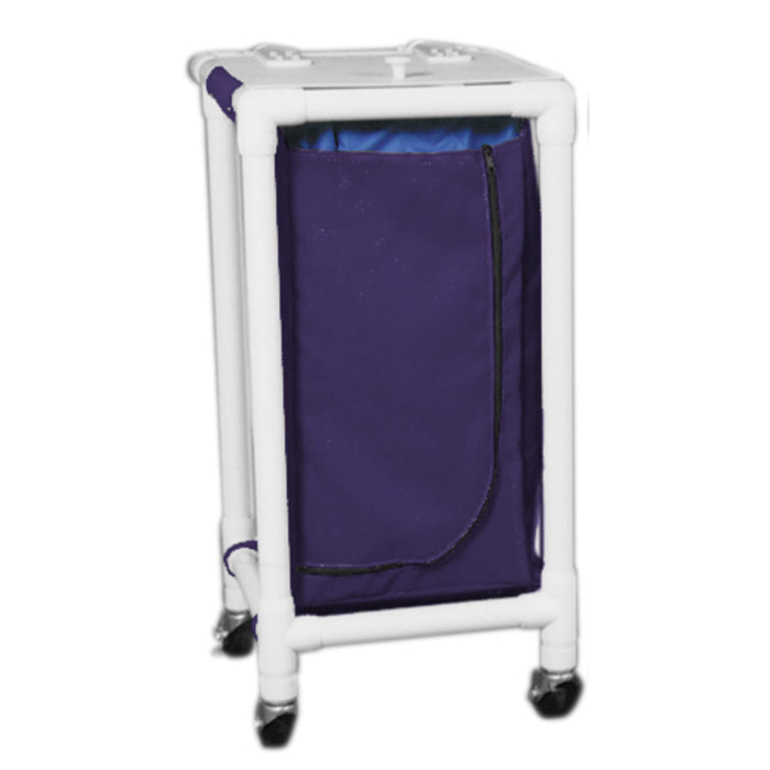 Regular Capacity Single PVC Hamper Carts