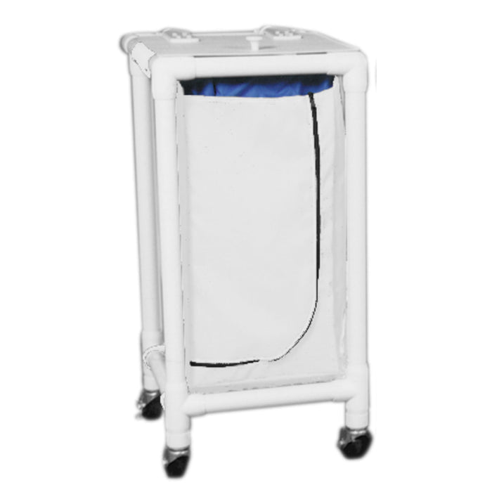 Regular Capacity Single PVC Hamper Carts