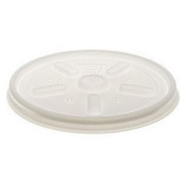 Strauss Paper  Lid Cup Dart Plastic White 1000/Ca (DART10JL)