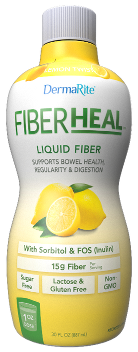 DermaRite FiberHeal Liquid Fiber Supplement - FiberHeal Liquid Fiber Supplement, 30 oz. - PRO7000