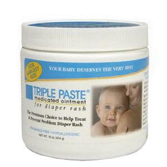 Triple Paste 16oz Medicated Diaper Rash Ointment by Summer Labs