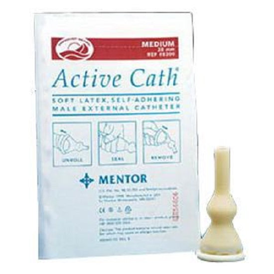 Coloplast Active Cath Male External Catheter with Wide Watertight Adhesive Seal