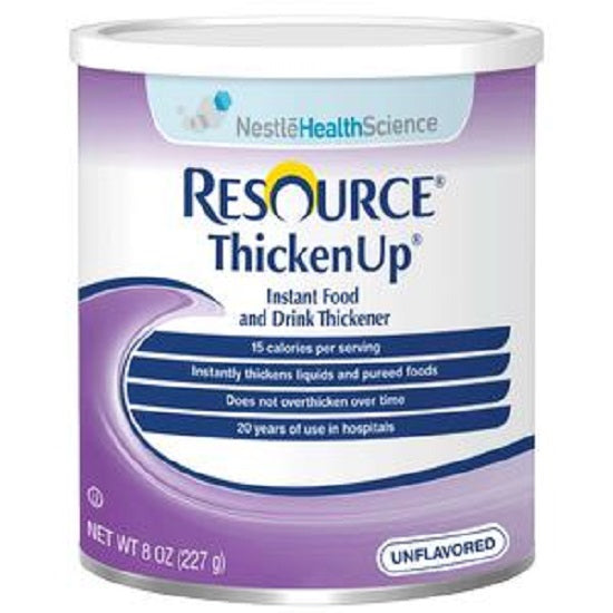 Nestle Healthcare Nutrition Resource Thicken up Instant Unflavored Food Thickener 8Oz Ca