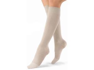 Jobst soSoft Ribbed Knee High Socks - 8-15 mmHg Compression Knee High Socks 